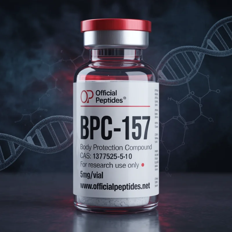 BPC-157 research peptide vial