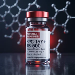 BPC-157 TB-500 blend research peptide vial