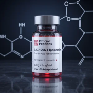 CJC-1295 Ipamorelin blend research peptide vial