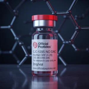 CJC-1295 No DAC research peptide vial