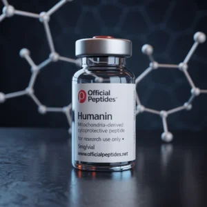 Humanin mitochondria-derived research peptide vial