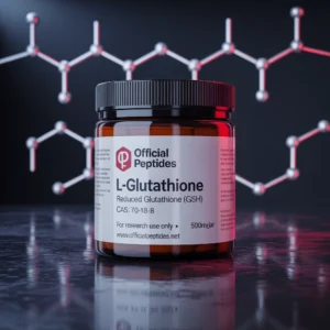 L-Glutathione reduced GSH research vial