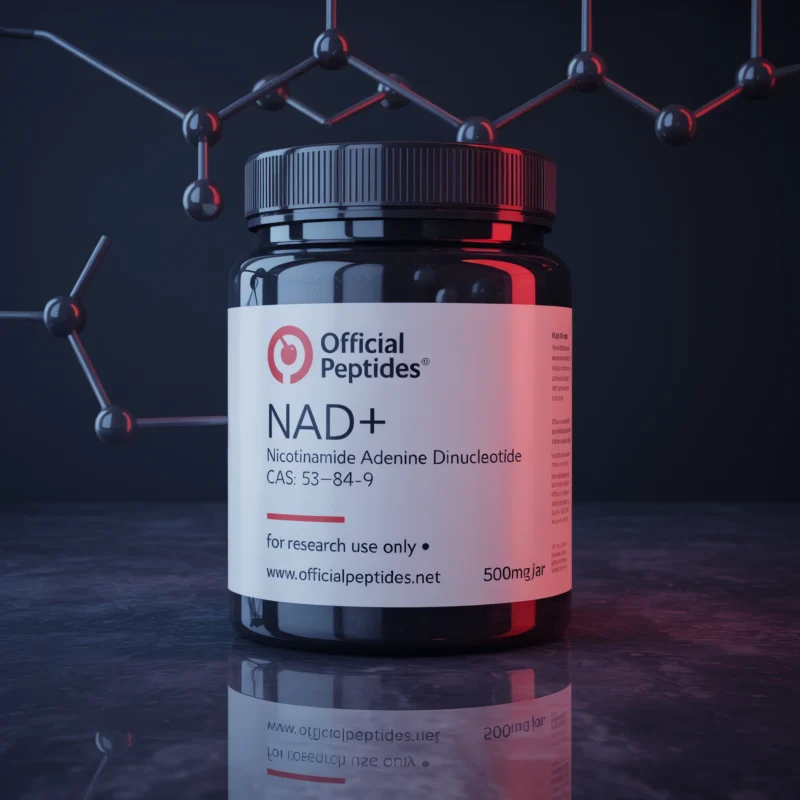 NAD+ Nicotinamide Adenine Dinucleotide research vial