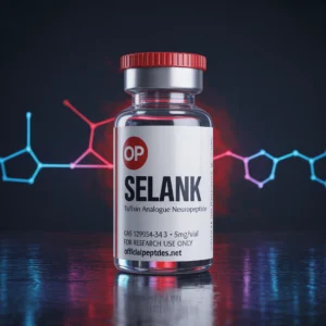 Selank Tuftsin analogue research peptide vial