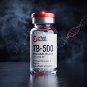 TB-500 Thymosin Beta-4 research peptide vial