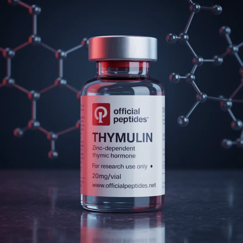 Thymulin research peptide vial